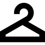 Clothes Hanger SVG Icon